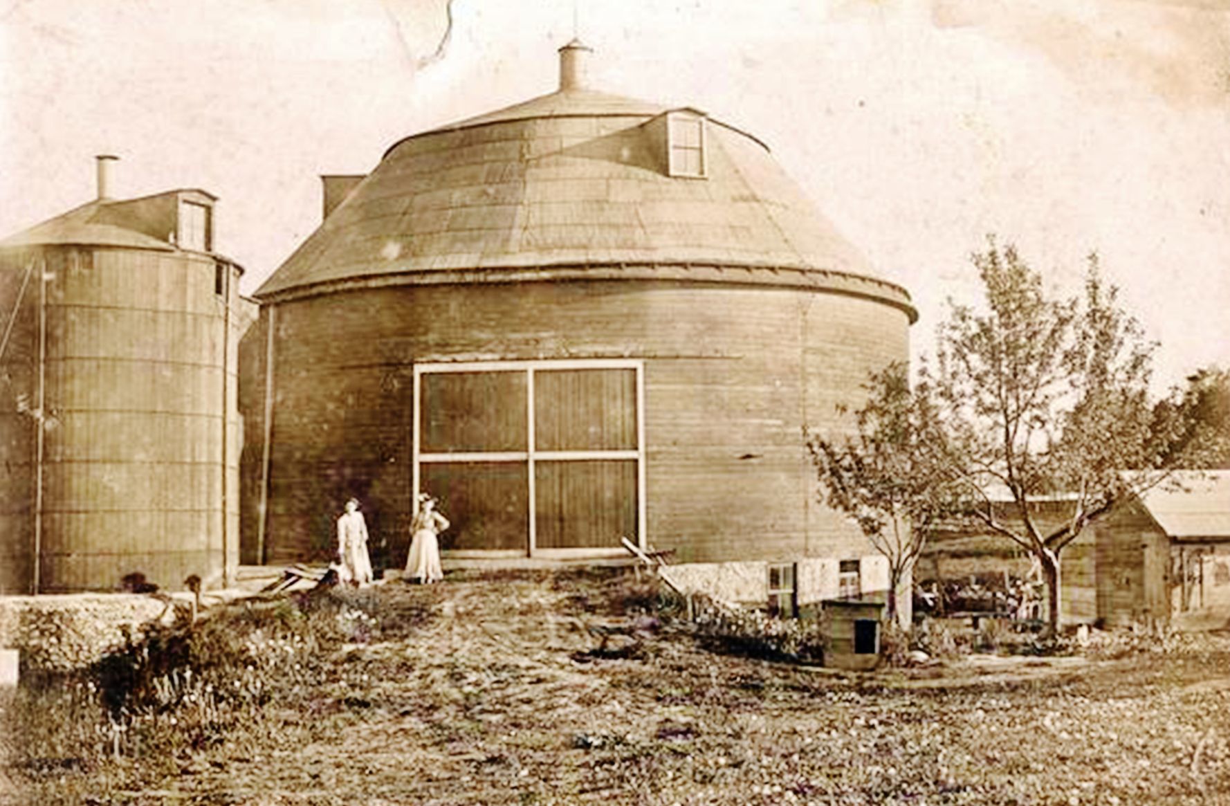 Round barn in Wisconsin